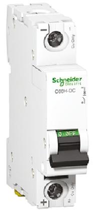 Produktfoto 1 von Schneider Electric C60H-DC MCB Leitungsschutzschalter Typ C, 1-polig 5A, Abschaltvermögen 20 kA Acti 9