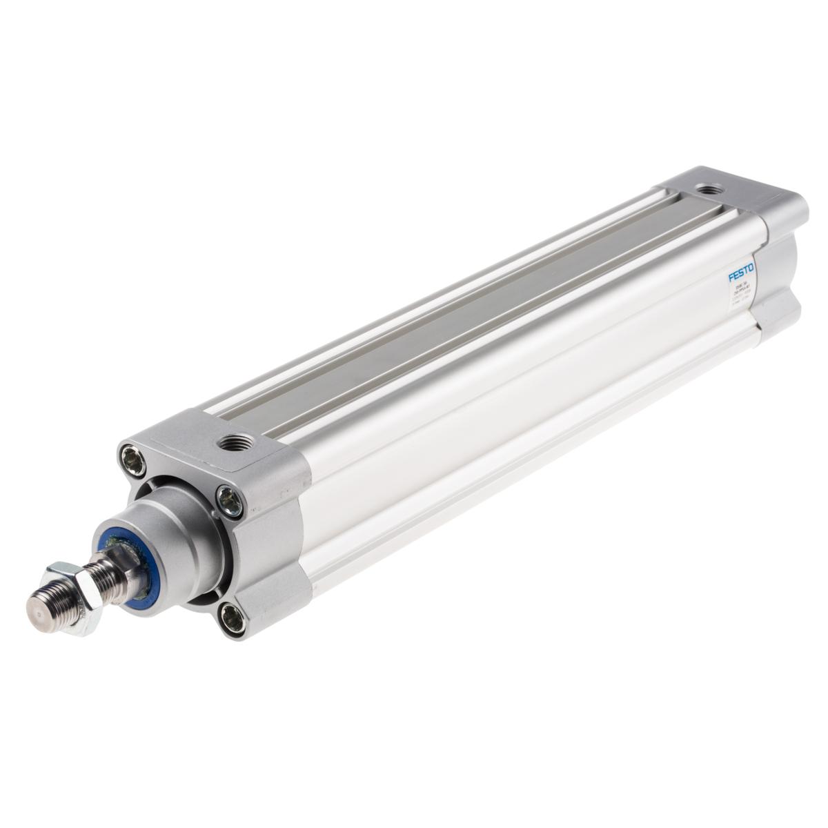 Produktfoto 1 von Festo DSBC 1376311, G 1/4 Pneumatikzylinder doppeltwirkend, Bohrung Ø 50mm / Hub 250mm, bis 12 bar