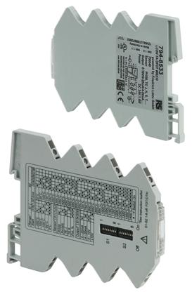 Produktfoto 1 von RS PRO Signalwandler, Temperaturwandler 16.8 → 30V, Widerstands-Temperaturfühler (RTD), Thermoelement -210