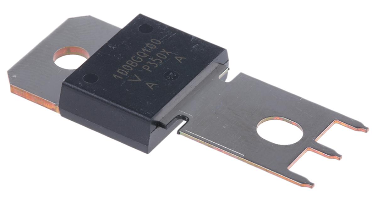 Produktfoto 1 von Vishay THT Schottky Diode , 100V / 100A, 2-Pin PowerTab