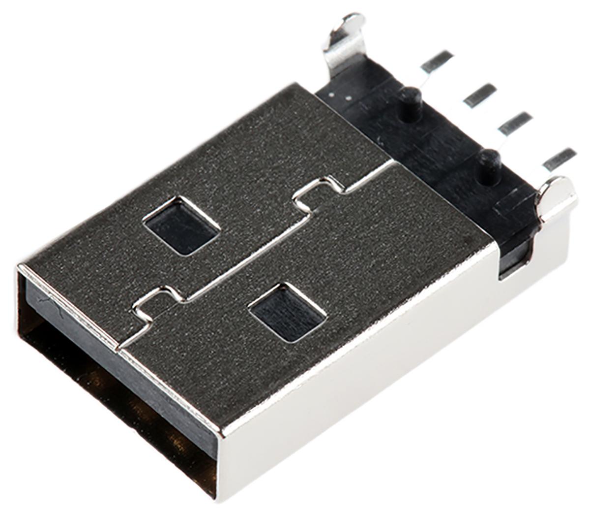 Molex USB-Steckverbinder A Stecker / 500.0mA, SMD