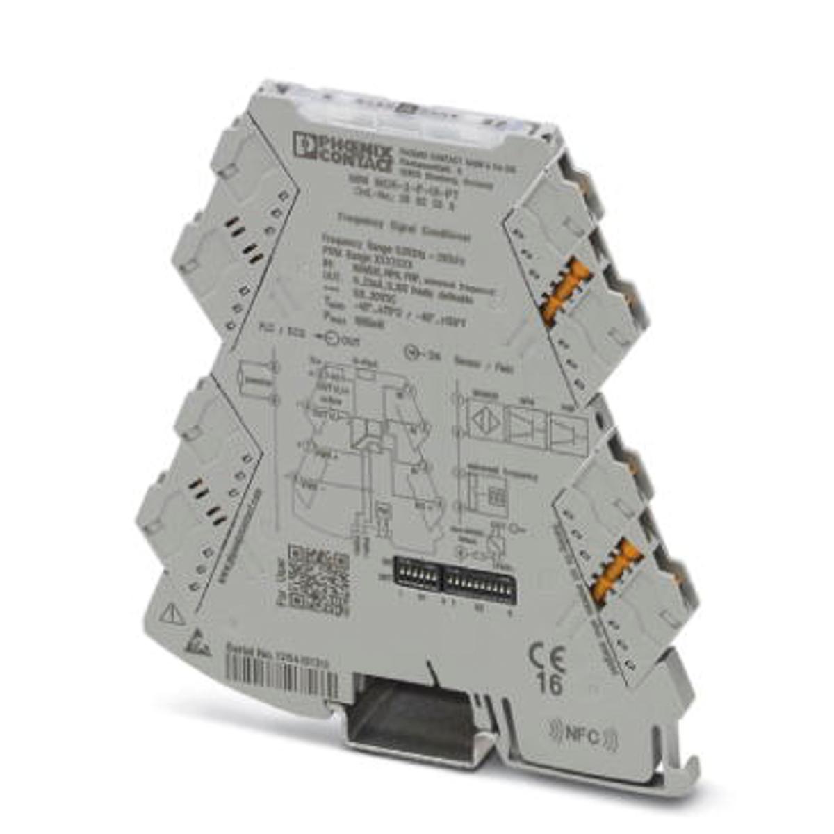 Produktfoto 1 von Phoenix Contact MINI MCR Signalwandler, Frequenzwandler 24V dc, Frequenz, PWM 0.002Hz EIN / Transistor 0 → 10,5