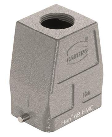 HARTING Han HMC Steckverbinder-Haube, M25 x 1.5, Eingang oben, HAN B HMC, Kabelmontage, IP65