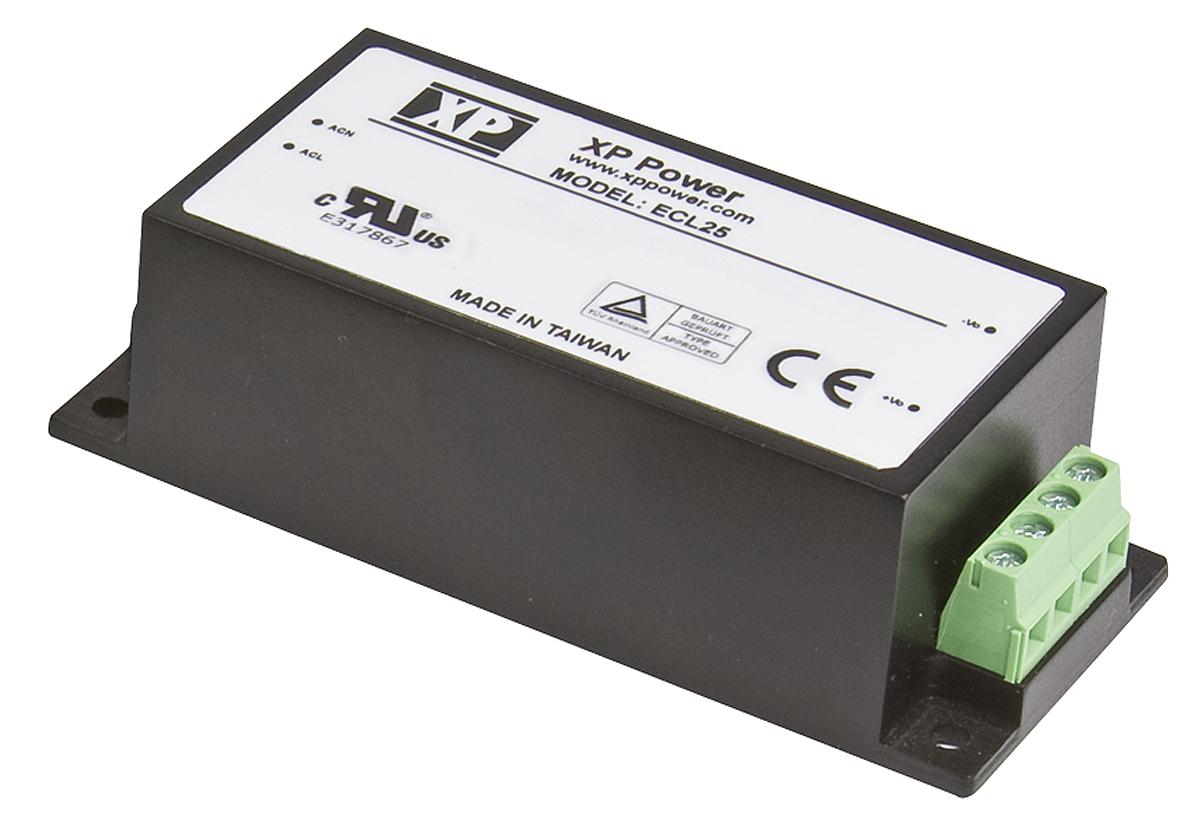 XP Power Schaltnetzteil, AUS 5V dc / 5A 25W, EIN 120 → 370 V dc, 85 → 264 V ac Gekapselt, Gehäusemontage