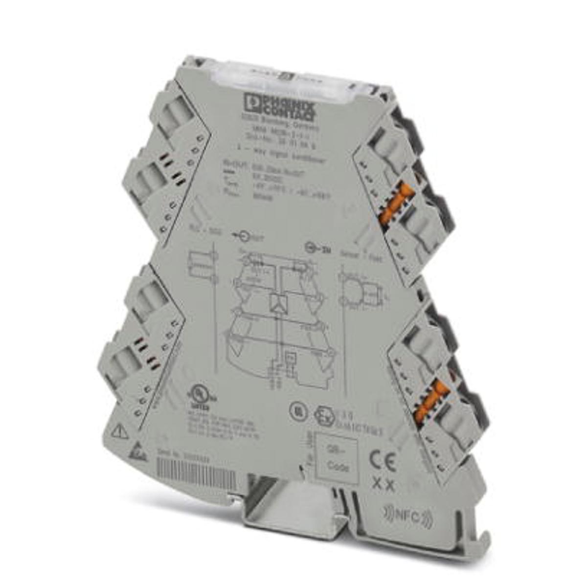 Produktfoto 1 von Phoenix Contact MINI MCR Signalwandler, Signalwandler 9.6 → 30V dc, Strom 0 → 20mA EIN / Strom 0 →