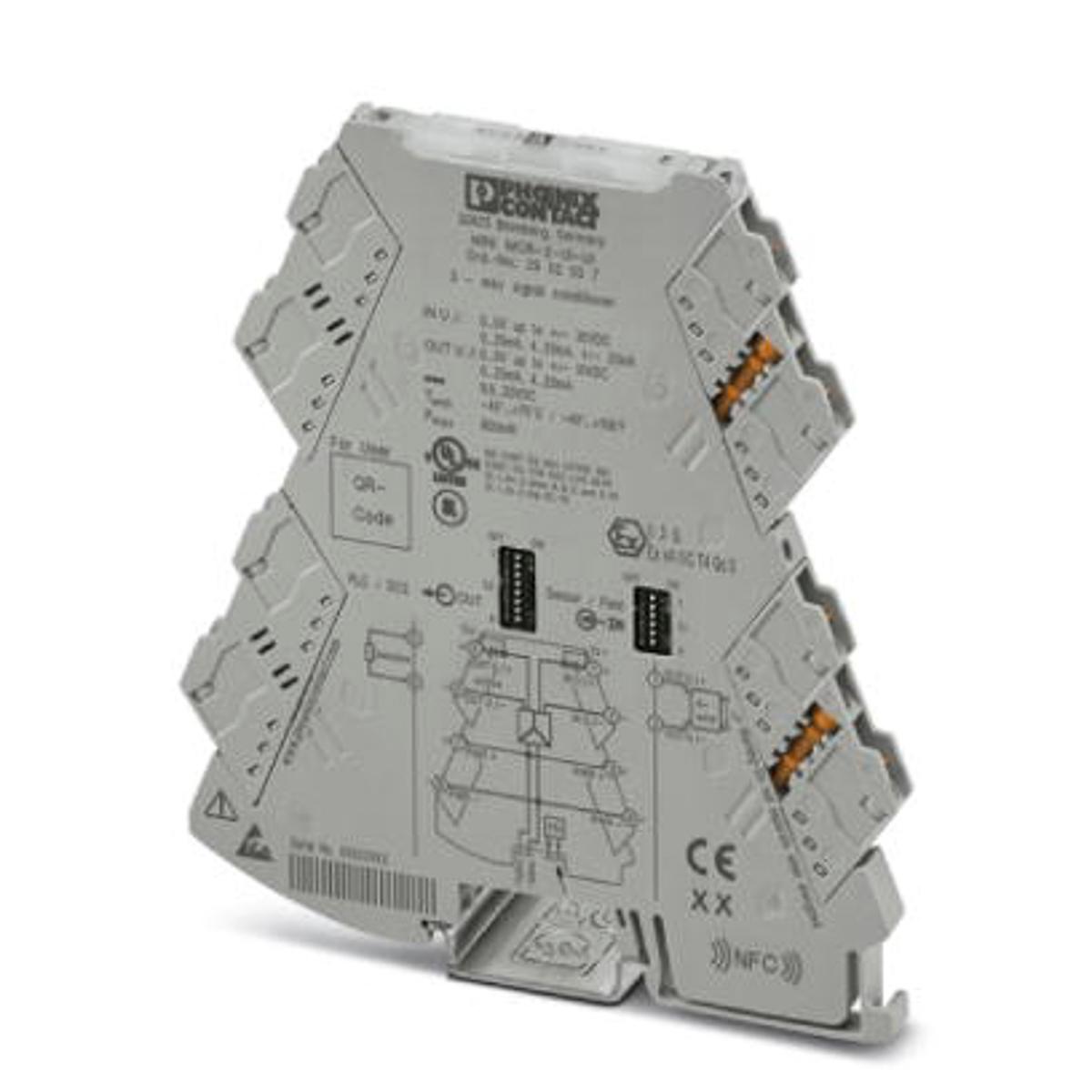 Produktfoto 1 von Phoenix Contact MINI MCR Signalwandler, Signalwandler 9.6 → 30V dc, Strom, Spannung 0 → 24 mA, 0 →