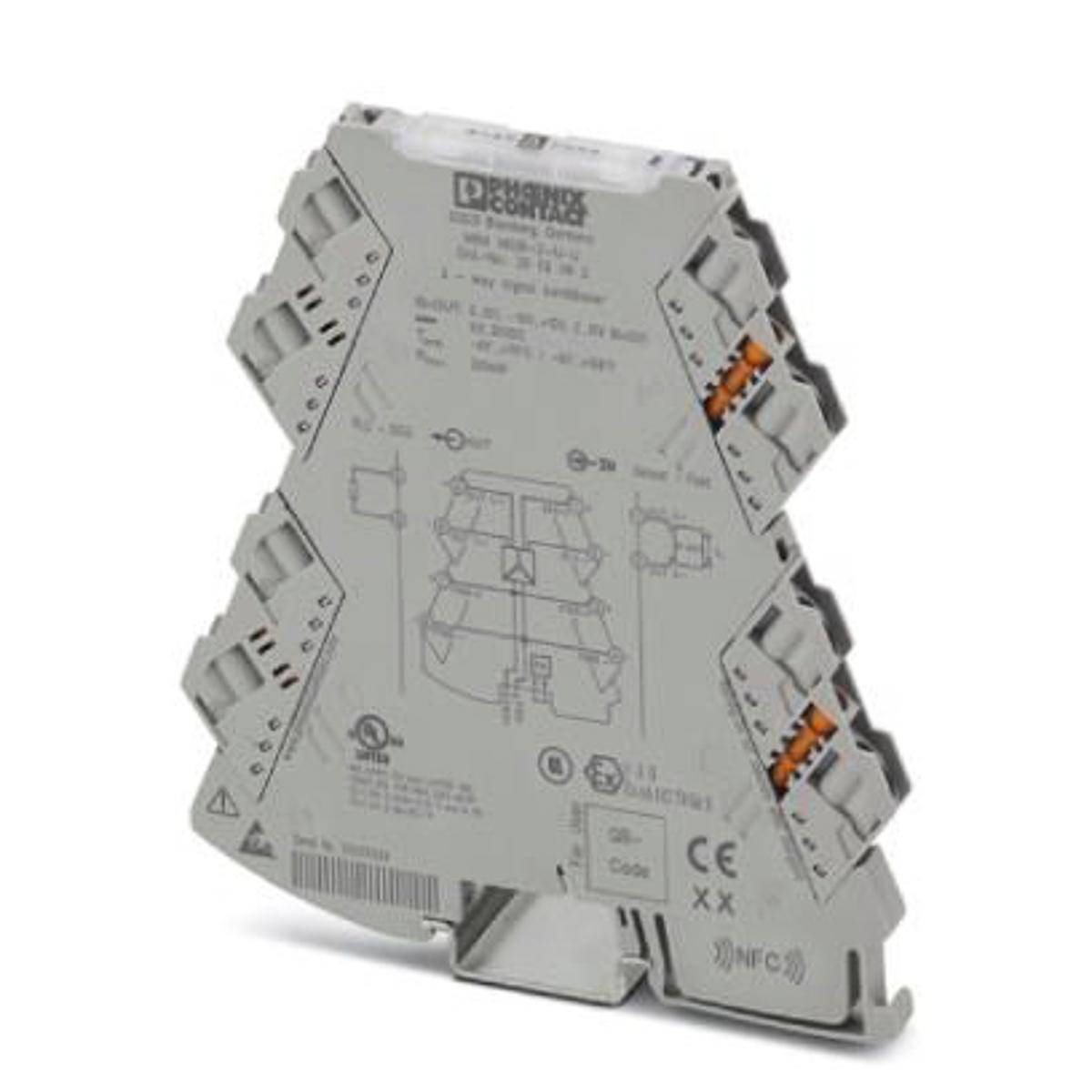 Produktfoto 1 von Phoenix Contact MINI MCR Signalwandler, Signalwandler 9.6 → 30V dc, Spannung 0 → 10V dc EIN / Spannung 0