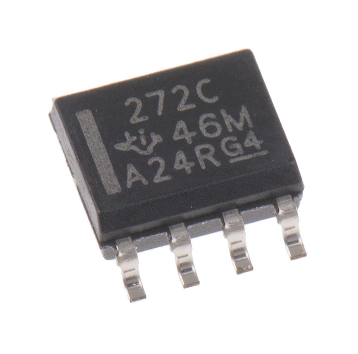 Produktfoto 1 von Texas Instruments Operationsverstärker SMD SOIC, einzeln typ. 5 → 15 V, 8-Pin