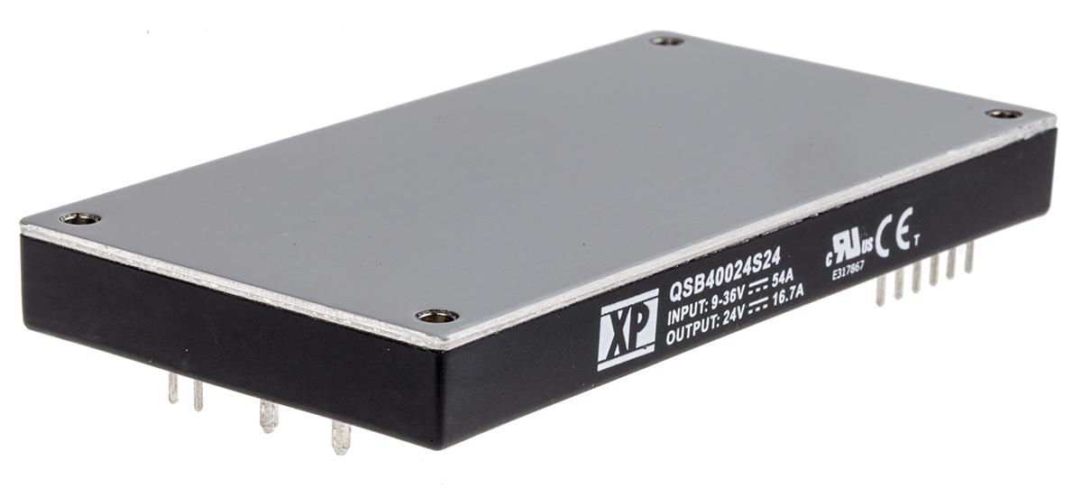 Produktfoto 1 von XP Power QSB350 DC/DC-Wandler 350W 48 V dc IN, 48V dc OUT / 7.3A 1.5kV dc isoliert