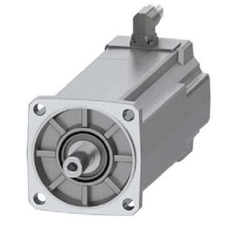 Produktfoto 1 von Siemens Servomotor, 24 Nm, 400 → 480 V, 3000 Umdrehungen pro Minute, 2,1 kW, 6.6Nm, 19mm