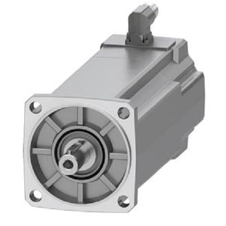 Produktfoto 1 von Siemens Servomotor, 24 Nm, 400 → 480 V, 3000 Umdrehungen pro Minute, 2,1 kW, 6.6Nm, 19mm