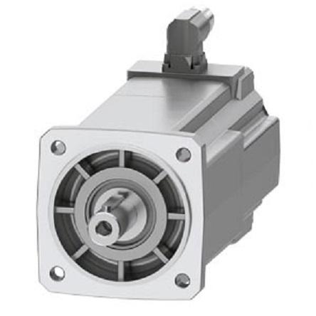 Produktfoto 1 von Siemens Servomotor, 10,8 Nm, 400 → 480 V, 3000 Umdrehungen pro Minute, 0,94 kW, 3Nm, 19mm