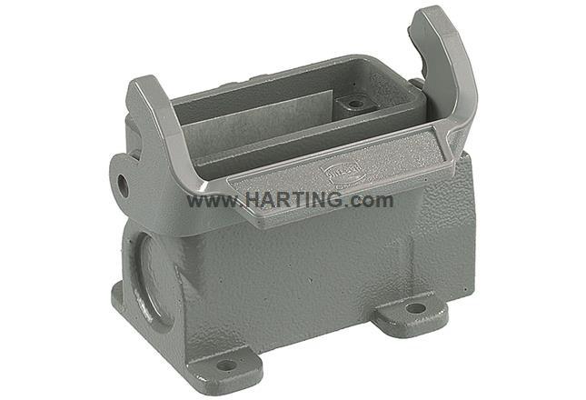 Produktfoto 1 von HARTING Han A Haube, Seiteneingang, SMD, IP65