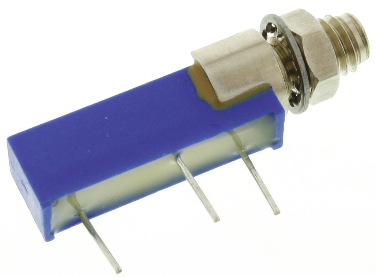 Produktfoto 1 von Vishay 43P 20-Gang THT Trimmer-Potentiometer, Seitliche Einstellung, 10kΩ, ±10%, 0.5W, Pin, L. 27.81mm