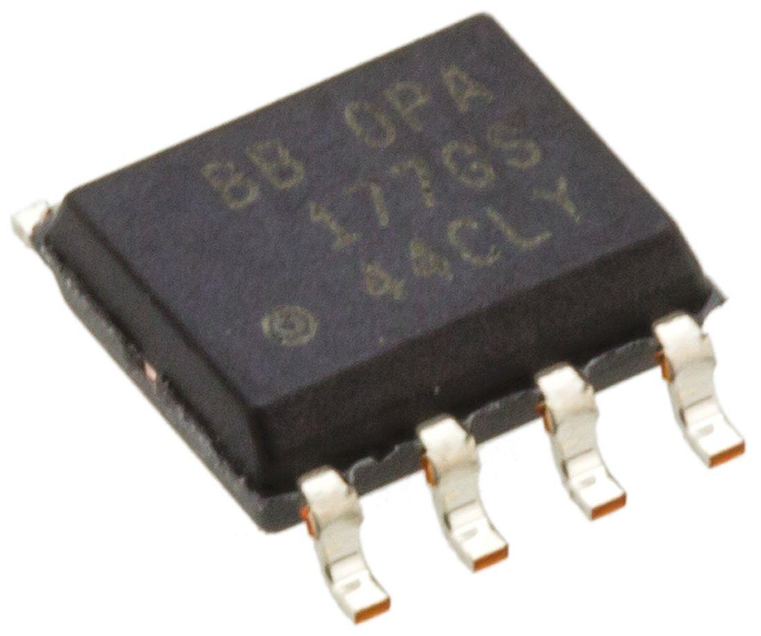 Produktfoto 1 von Texas Instruments Operationsverstärker Präzision SMD SOIC, biplor typ. ±3 → ±18V, 8-Pin