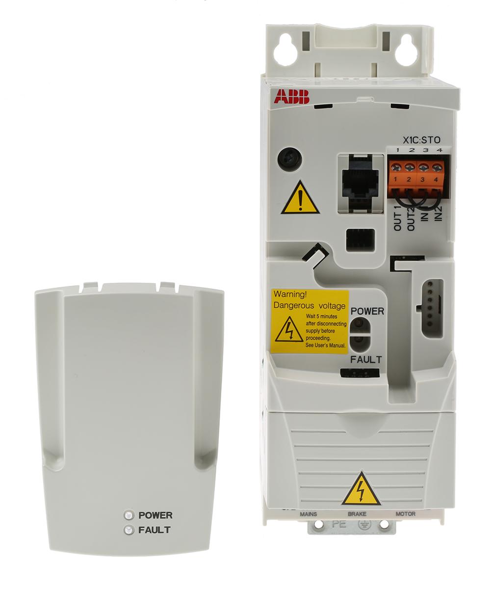 Produktfoto 1 von ABB ACS355, 3-Phasen Frequenzumrichter 3 kW, 400 V ac / 7,3 A 0 → 600Hz für Wechselstrommotoren