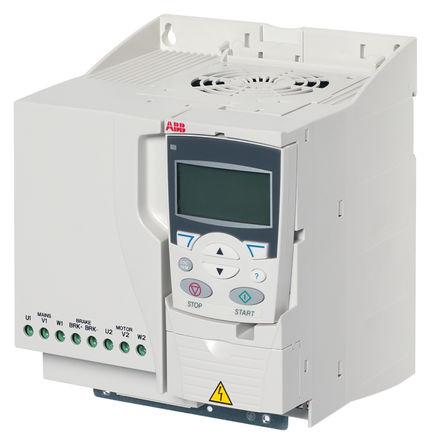 Produktfoto 1 von ABB ACS355, 3-Phasen Frequenzumrichter 7,5 kW, 400 V ac / 15,6 A 0 → 600Hz für Wechselstrommotoren