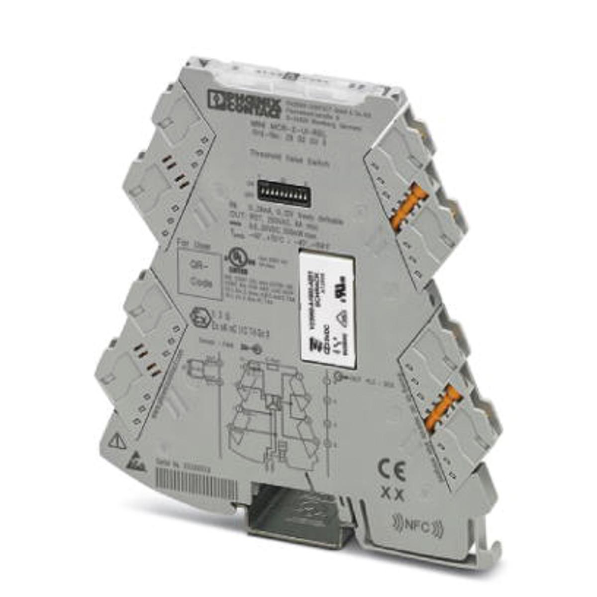 Produktfoto 1 von Phoenix Contact MINI MCR Signalwandler, Grenzwertschalter 24V dc, Strom, Spannung 0 → 12 V, 0 → 24mA EIN