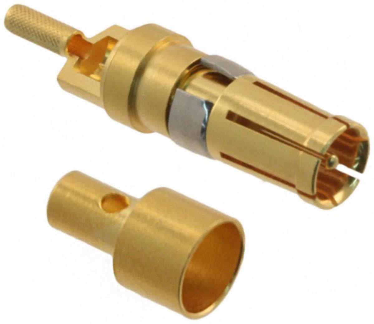 Produktfoto 1 von Harting D-Sub Mixed Sub-D Steckverbinder Koaxialkontakt, Buchse, Crimp, Löt, Gold, Koaxial