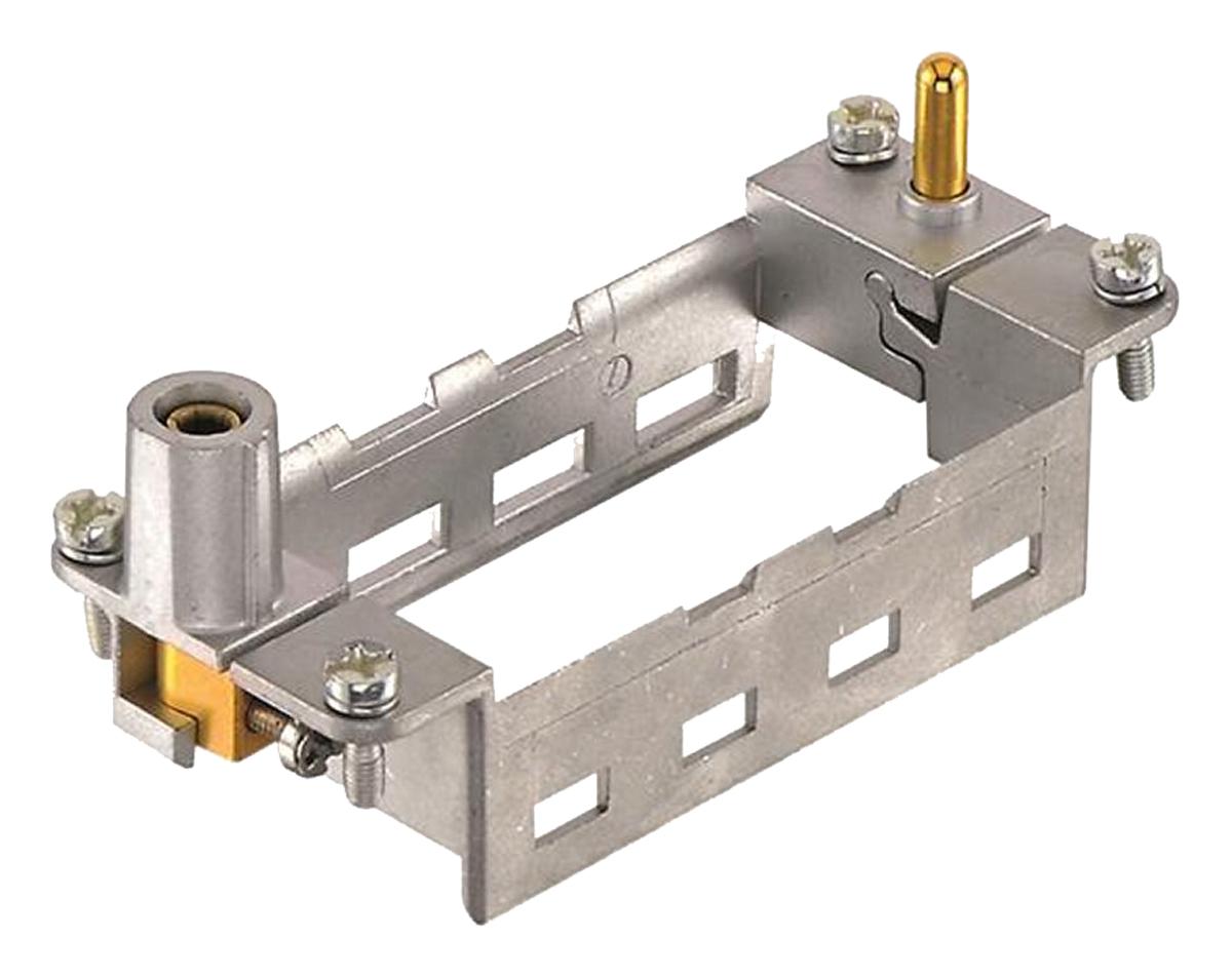 Produktfoto 1 von Harting Han-Modular Scharnierrahmen für HMC-Steckverbinder mit 4 Modulen, Kapuze, Gehäuse