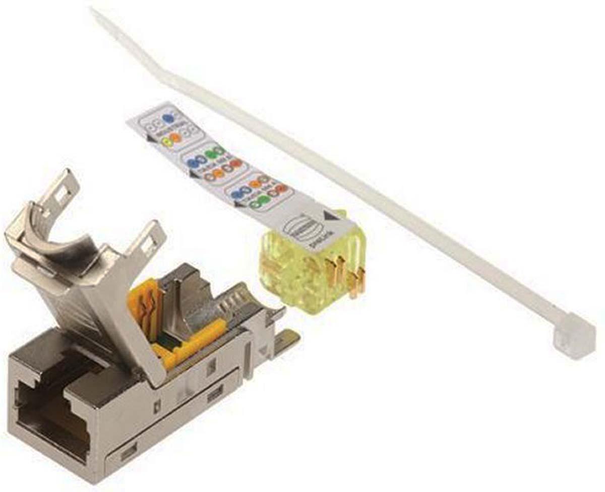 Produktfoto 1 von Harting, Ha-VIS preLink RJ-Steckverbinder, RJ45, 1 -Port, Gekreuzt, L 15.6mm, Typ HIFF-Jack