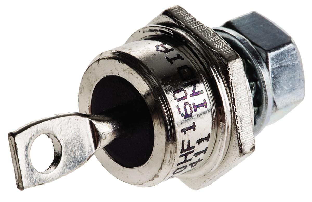 Produktfoto 1 von Vishay Schraub Diode Kathoden-Bolzen, 1600V / 70A, 2-Pin DO-5