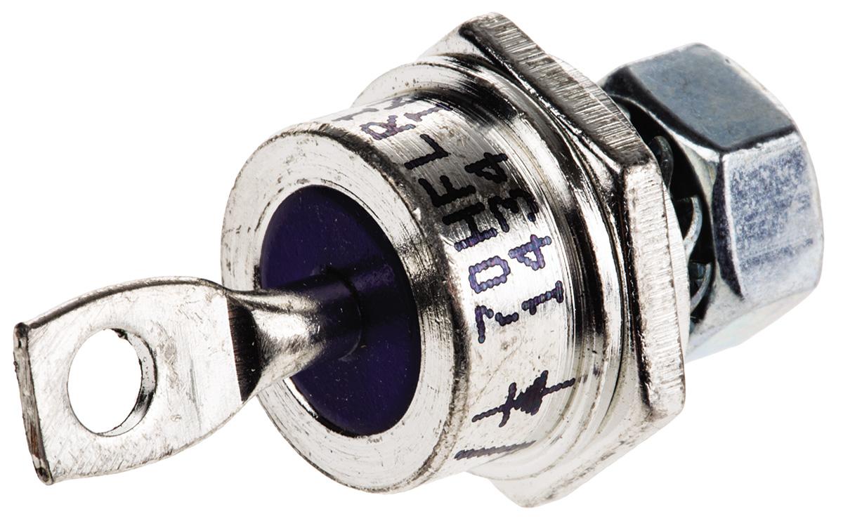 Produktfoto 1 von Vishay Schraub Diode Anoden-Bolzen, 1000V / 70A, 2-Pin DO-5