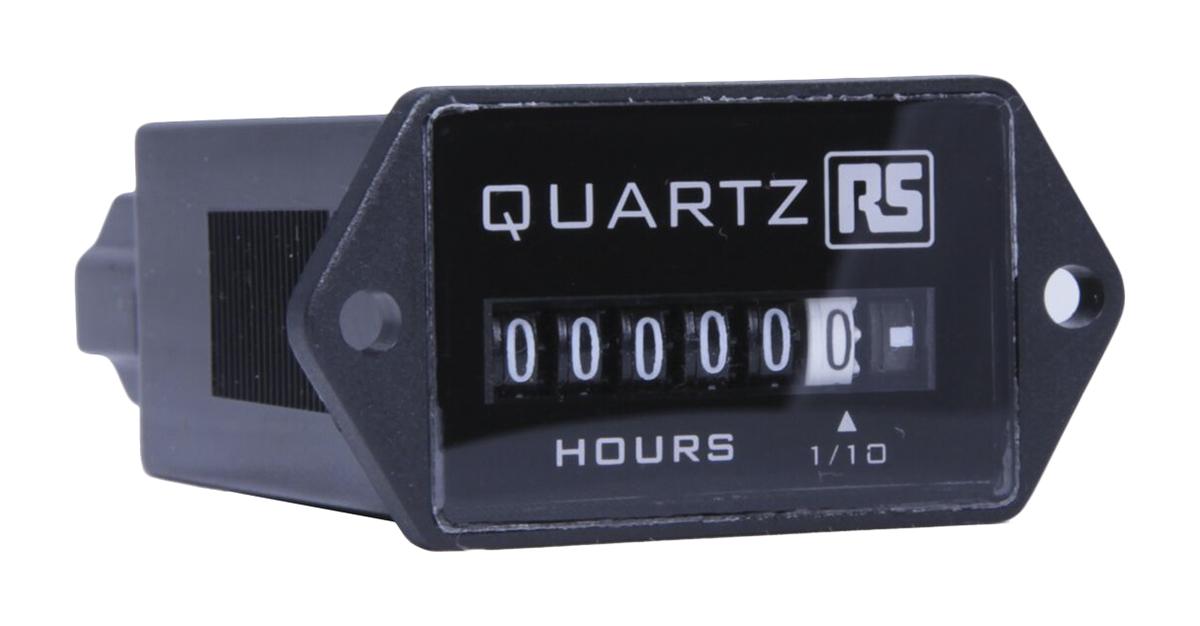 Produktfoto 1 von RS PRO Aufwärts Zähler Analog 6-stellig, Stunden, max. 50Hz, 90 → 264 V ac