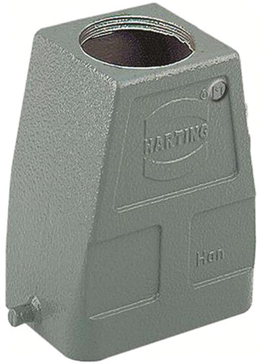 HARTING Han B Steckverbinder-Haube, Eingang oben, IP65