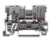 Produktfoto 1 von Wago 769 Doppelstock-Basisklemme Einfach Grau, 4mm², 500 V / 32A, mit Käfigklemme