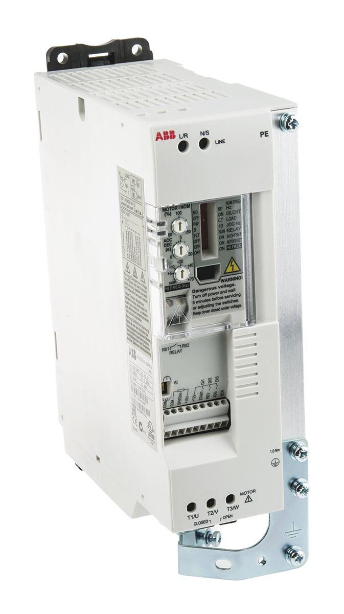 Produktfoto 1 von ABB ACS55, 1-Phasen Frequenzumrichter 2,2 kW, 230 V ac / 9,8 A 130Hz für Wechselstrommotoren