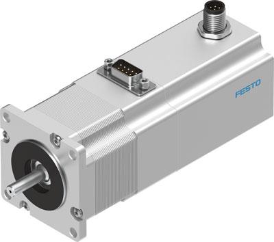 Produktfoto 1 von Festo EMMS-ST Hybrid 1.8° Schrittmotor 48 V / 5 A Wellen-Ø 6.35mm