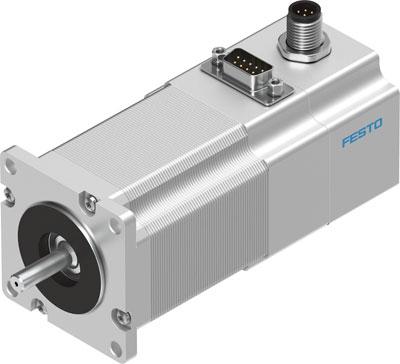 Produktfoto 1 von Festo EMMS-ST Hybrid 1.8° Schrittmotor 48 V / 5 A 1.4Nm Wellen-Ø 6.35mm